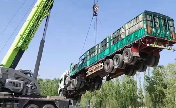 前锋区道路脱困救援案例